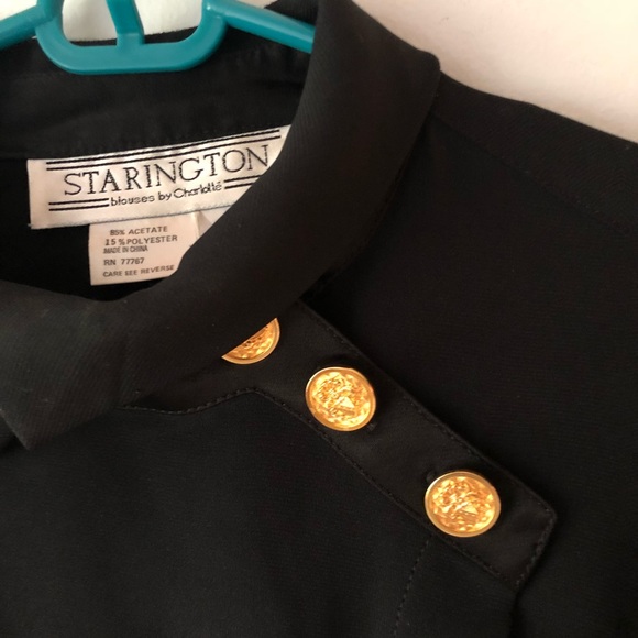 🚫 Included w/bundle 🚫 Black Blouse - Picture 4 of 5